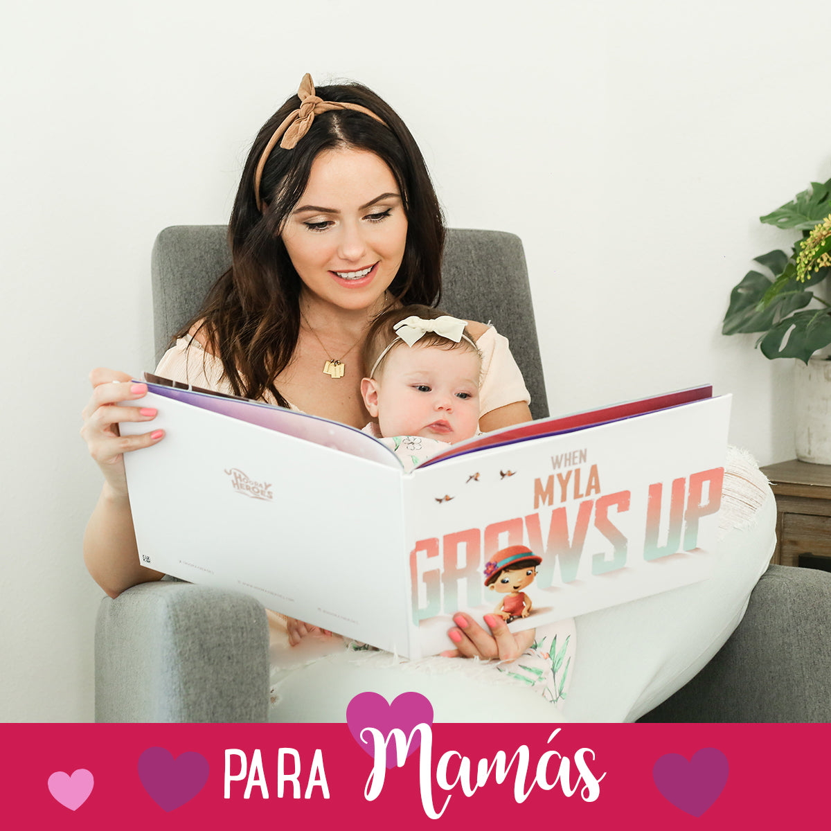 ¿Flores en San Valentín? Bah. ¿Un libro personalizado protagonizado por mamá y su bebé? ¡¡¡¡Oh, sí!!!!