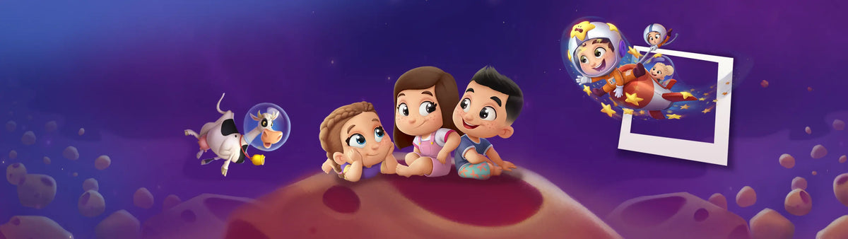 En Hurra Héroes nos encanta ser parte de tu familia. Además de nuestros libros para un niño o niña, tenemos también libros para tu fantástico dúo y trío dinámico.