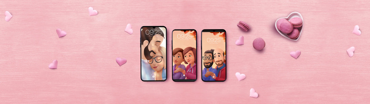 ¡Sorprende a tu novio, marido, novia o esposa con un fondo de pantalla para celular personalizado GRATIS!