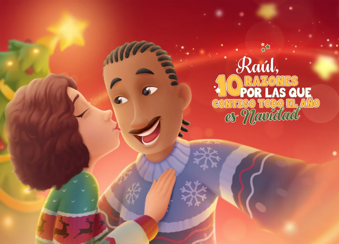 Raúl, 10 razones por las que contigo todo el año es Navidad