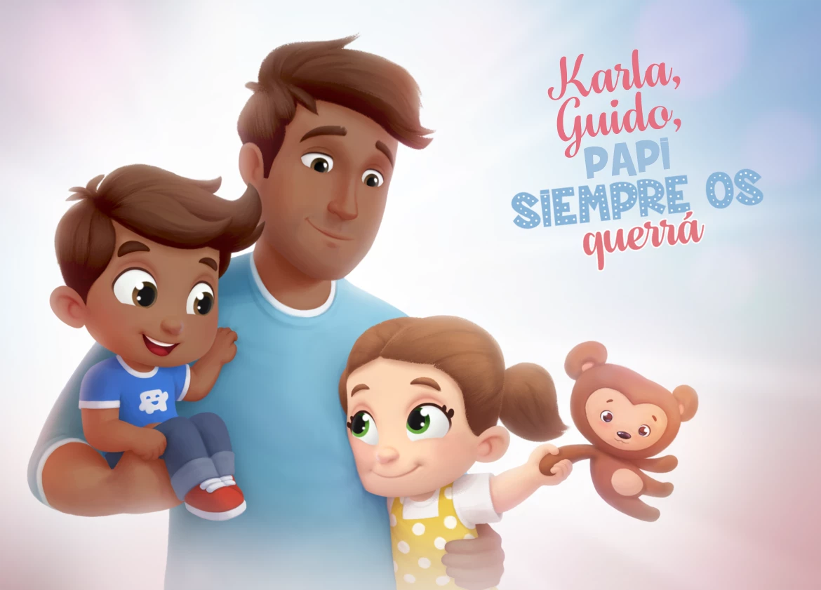 Karla, Guido, Papi siempre os querrá