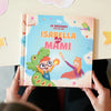 La portada del libro personalizado para mamá y su hija.