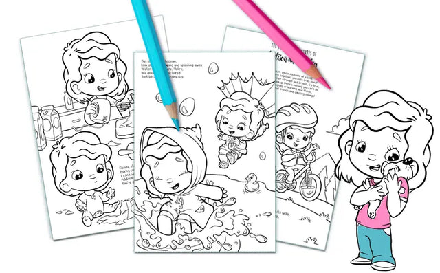 Libro para colorear gratuito para hermanos