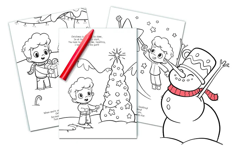 Libro para colorear de Navidad gratis