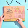Caja para colorear para mamá