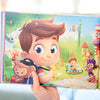 Una historia de un libro personalizado para papá y su hijo.