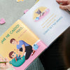 Una página de un libro personalizado para papá y su hijo.